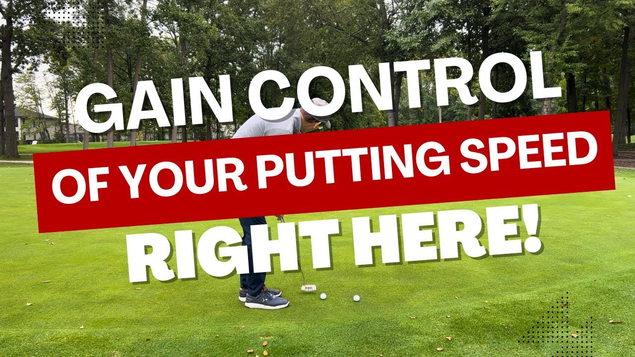 Do these Putting Speed control drills and stop 3 putting!