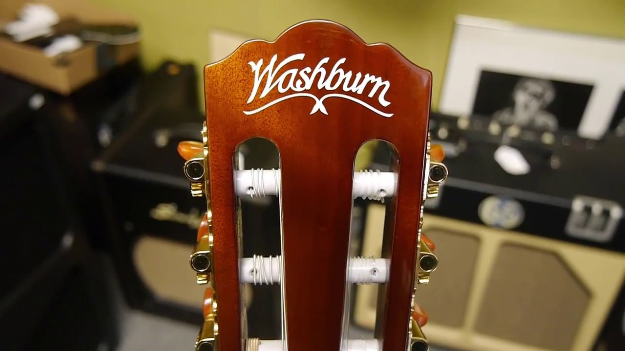 Washburn Florentine acoustic/electric classical Guitar.