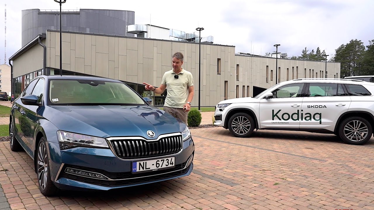 Tiiik laba Škoda! Kādi ir Kodiaq un Superb top izpildījumā ?