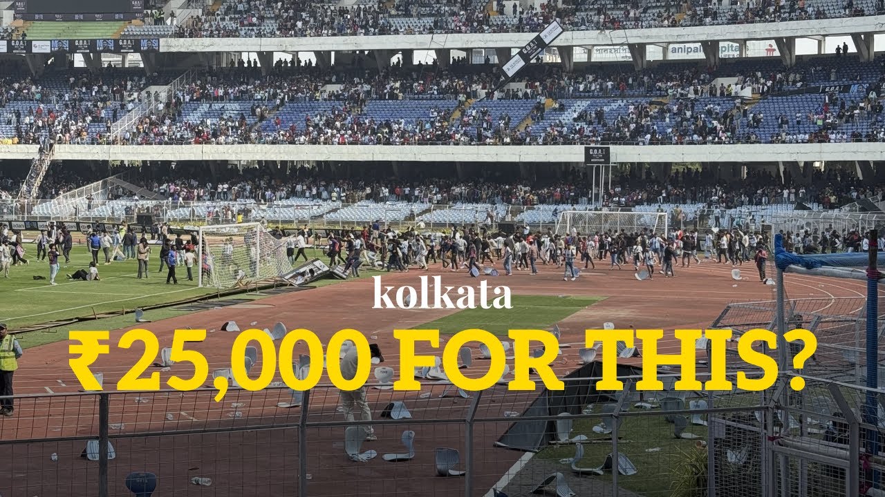 The Truth About the Messi Event in Kolkata | Messi | Kolkata | #thecurlymusafir #messi #kolkata
