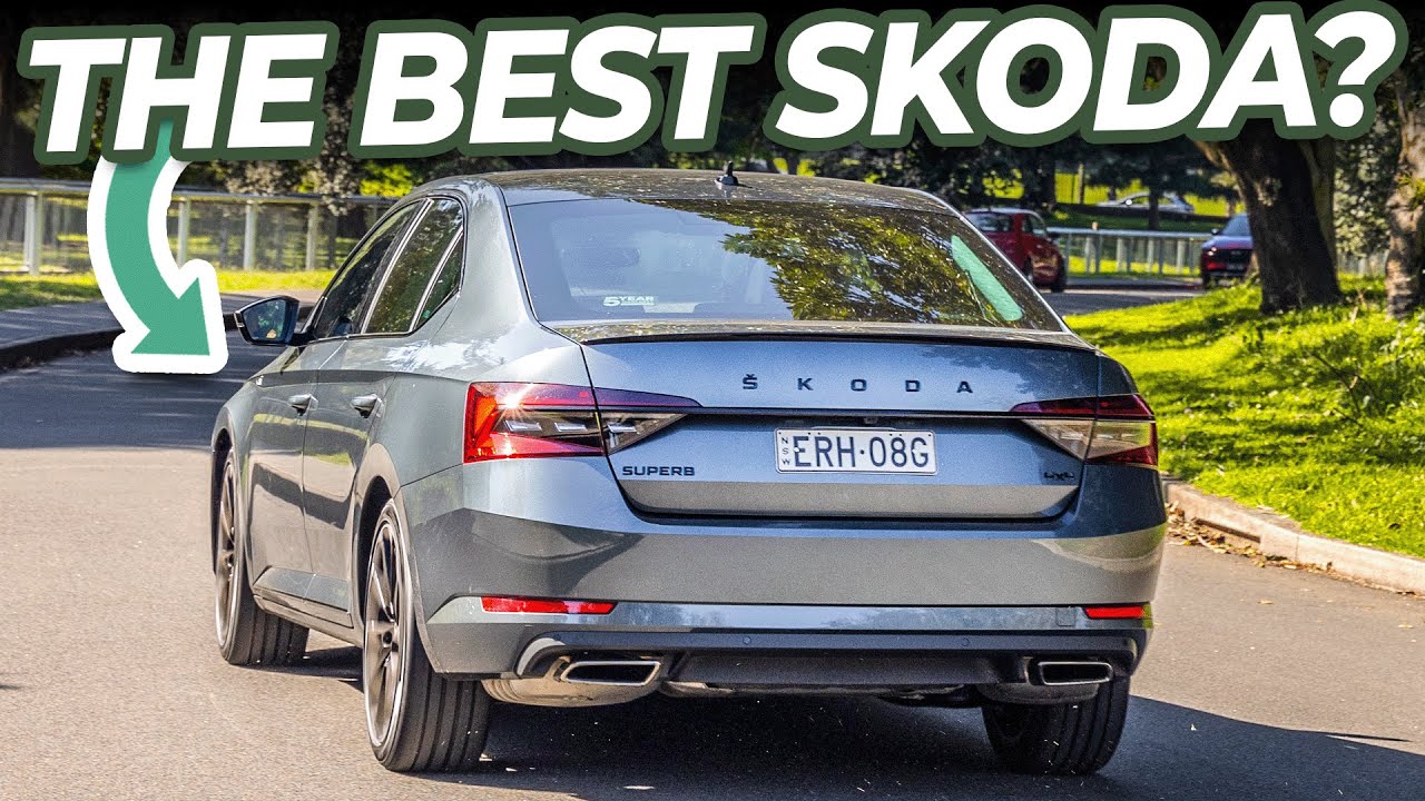 Этот седан — большой, удобный и выгодный (обзор Skoda Superb Sportline 2023)