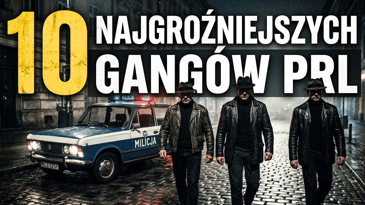 10 gangów, które zmieniły Polskę w piekło. Zobacz.