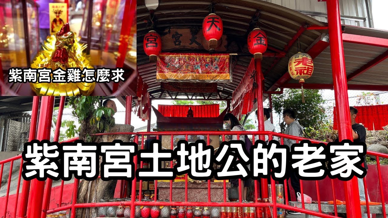 走廟趣竹山社寮金天宮 福德老祖】金雞再補、求財正財偏財補運全補
