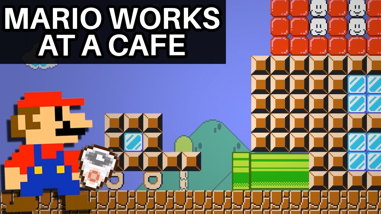 Mario and Luigi Get Jobs at a Cafe