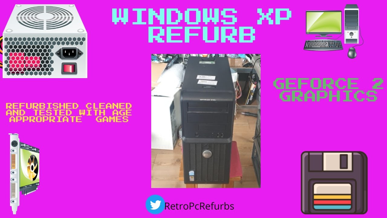 The Dell 210L, a windows XP Machine for £13-$17