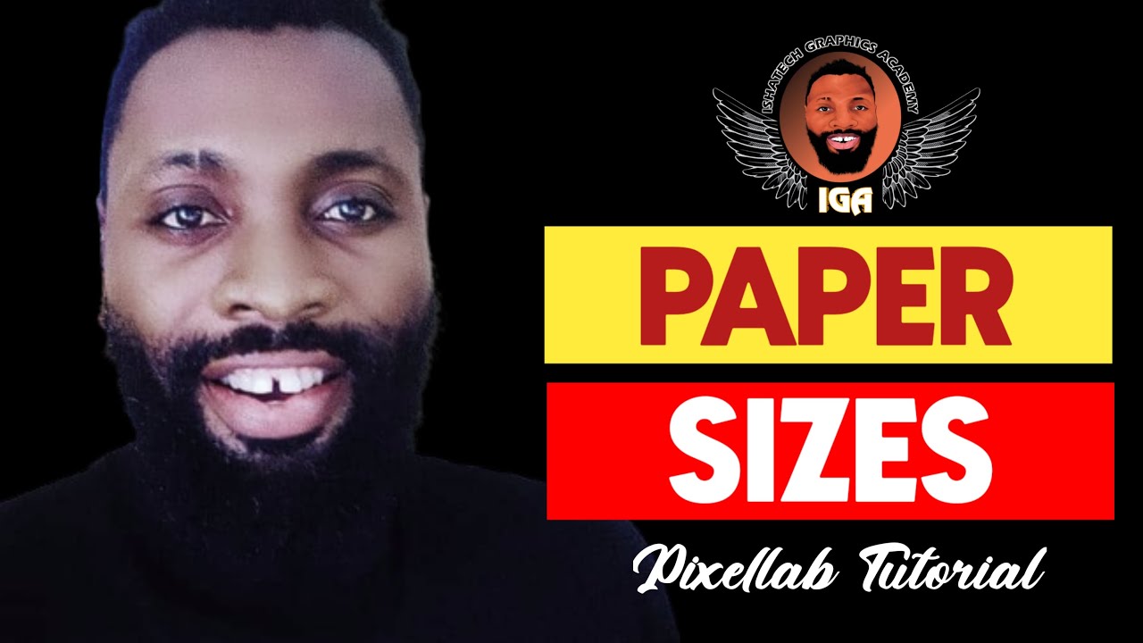 How to set Paper sizes in Pixellab - Pixellab Tutorial | Graphics Design