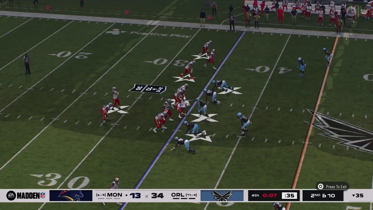 Madden 26 GFL Sim League Montreal Mounties at Orlando Aviators