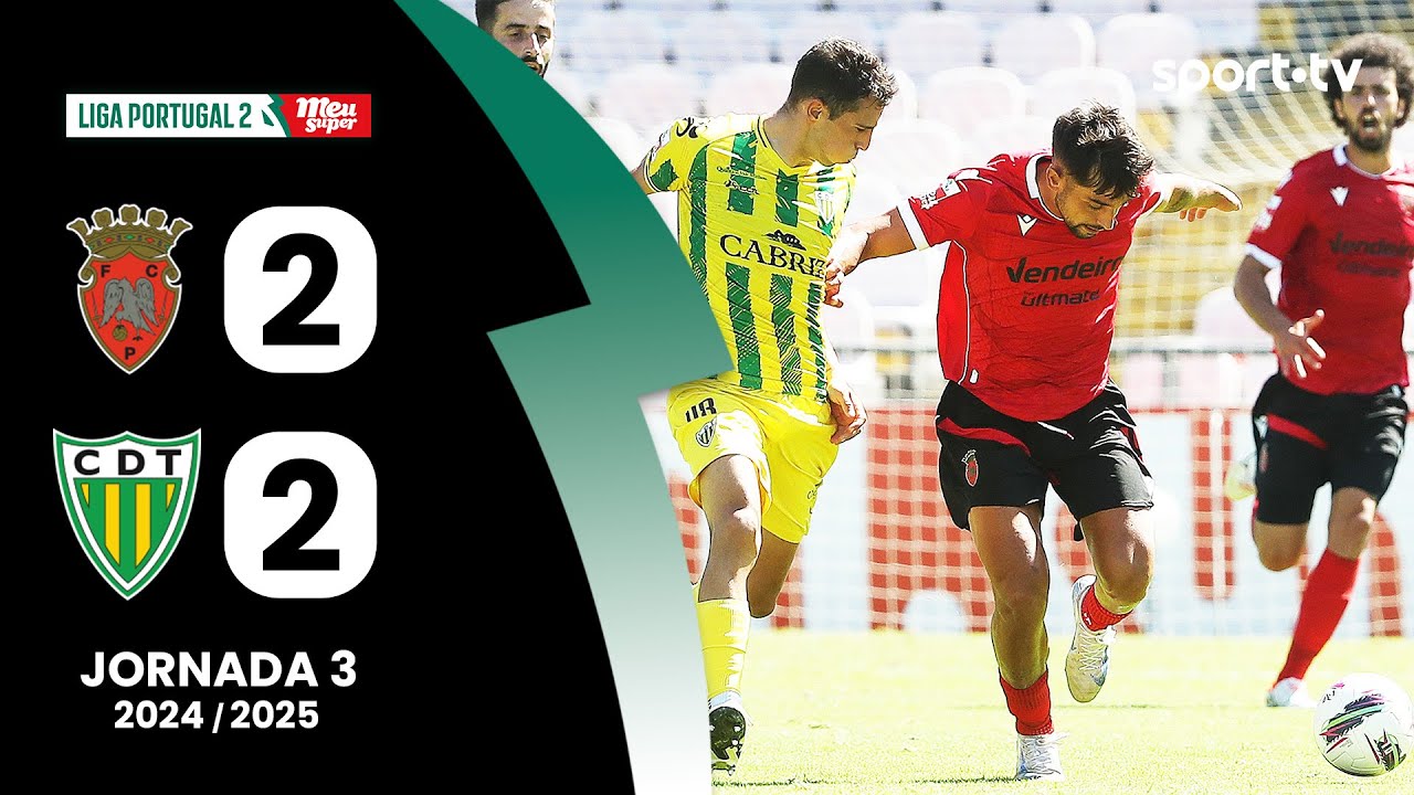 Resumo: Penafiel 2-2 Tondela - Liga Portugal Meu Super | sport tv