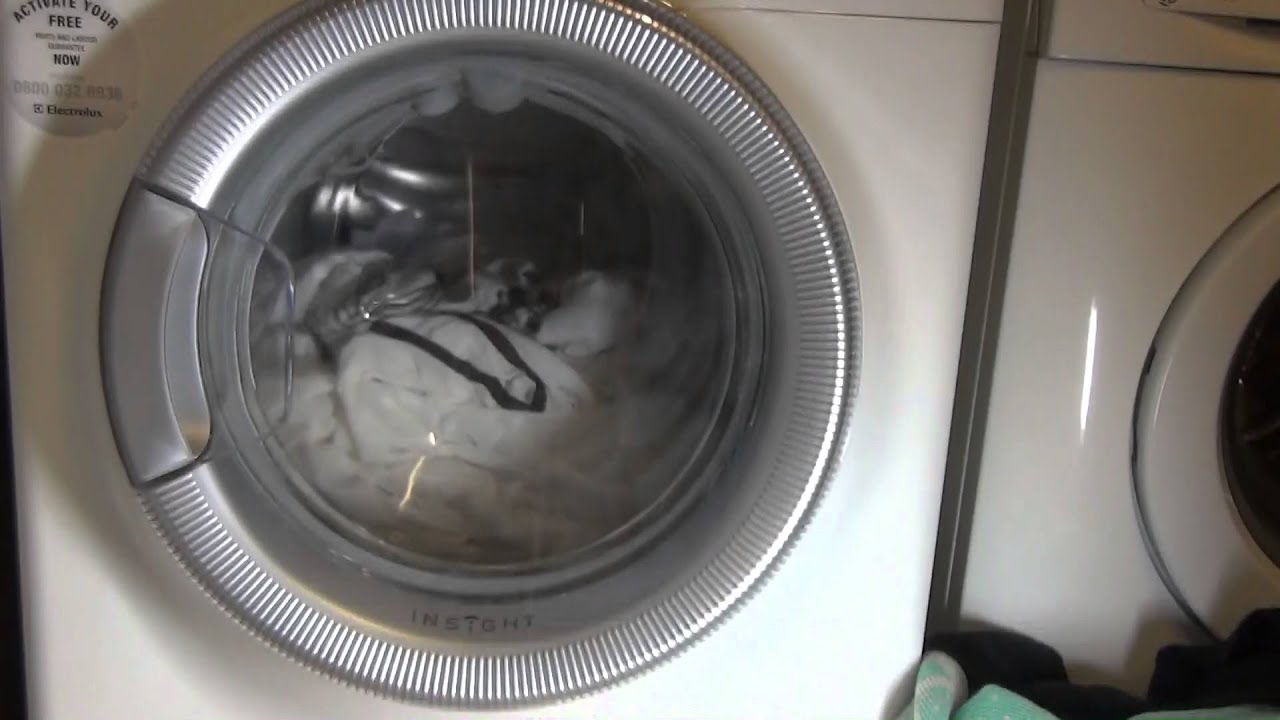 Electrolux Insight Time Manager EWN14991W : Synthetics : Rinse spin 450rpm (pt 7 of 11)