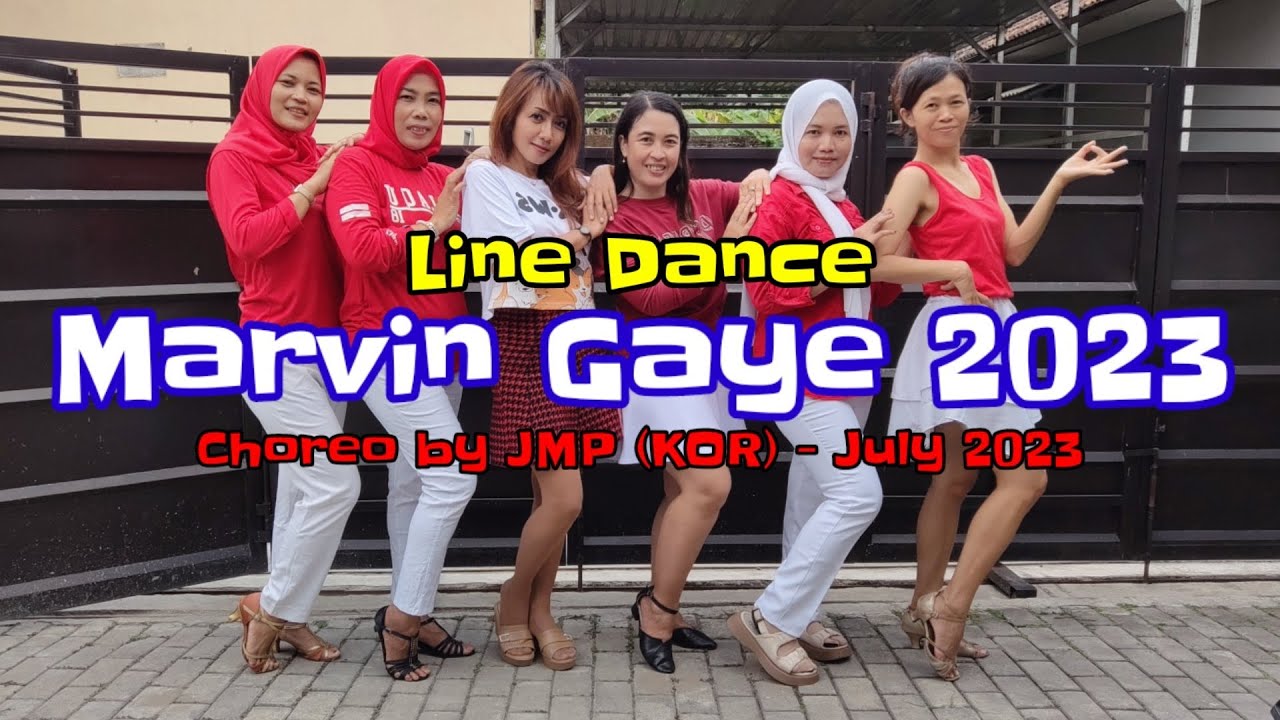 Marvin Gaye 2023 Line Dance - Choreo JMP (KOR) - Melody Line Dance Gombong