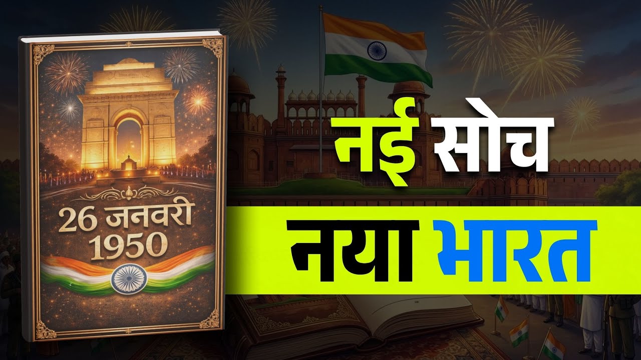 26 January 1950: India Ka Real Rebirth | Constitution Story | Unique Motivation Zone