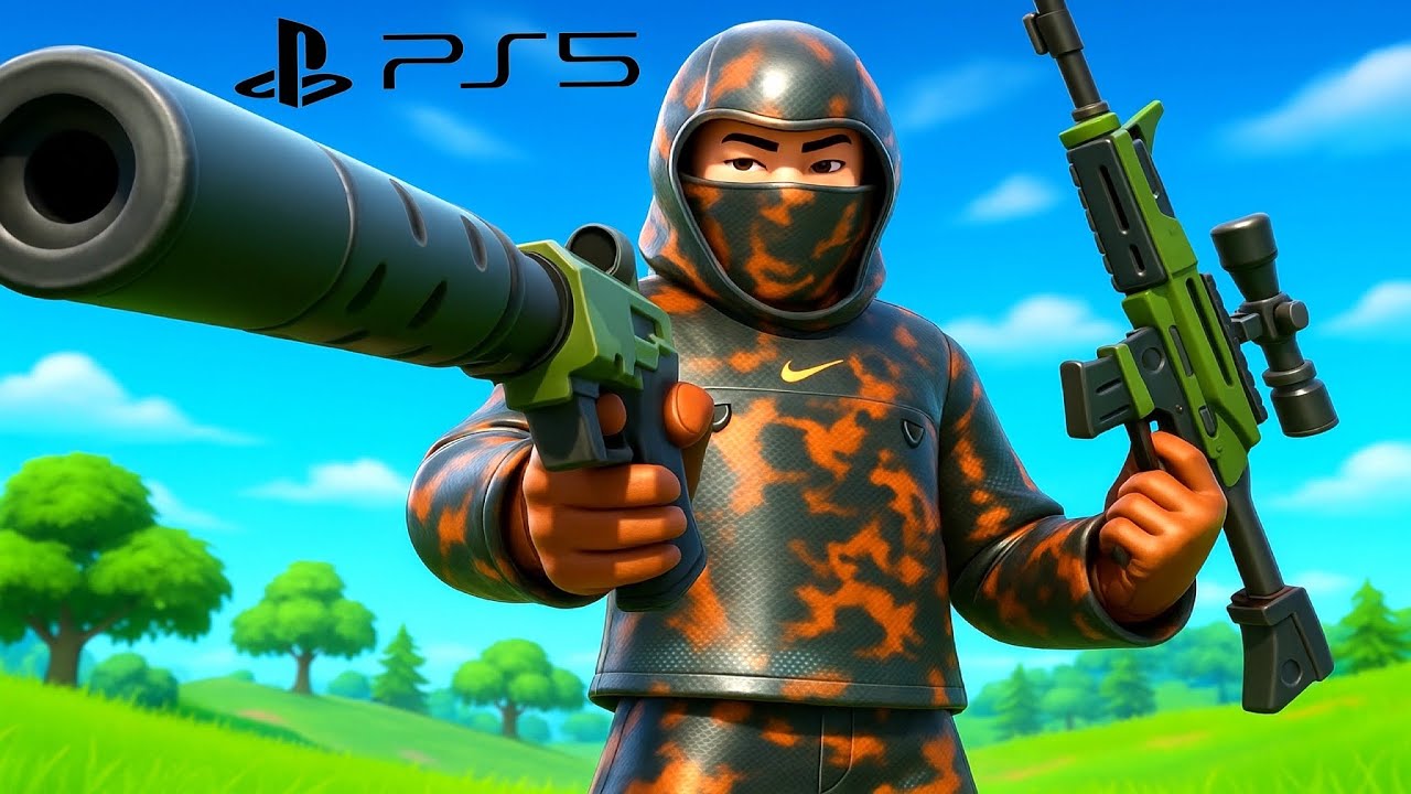 PS5 Fortnite Reload Controller Gameplay (4K 120FPS)