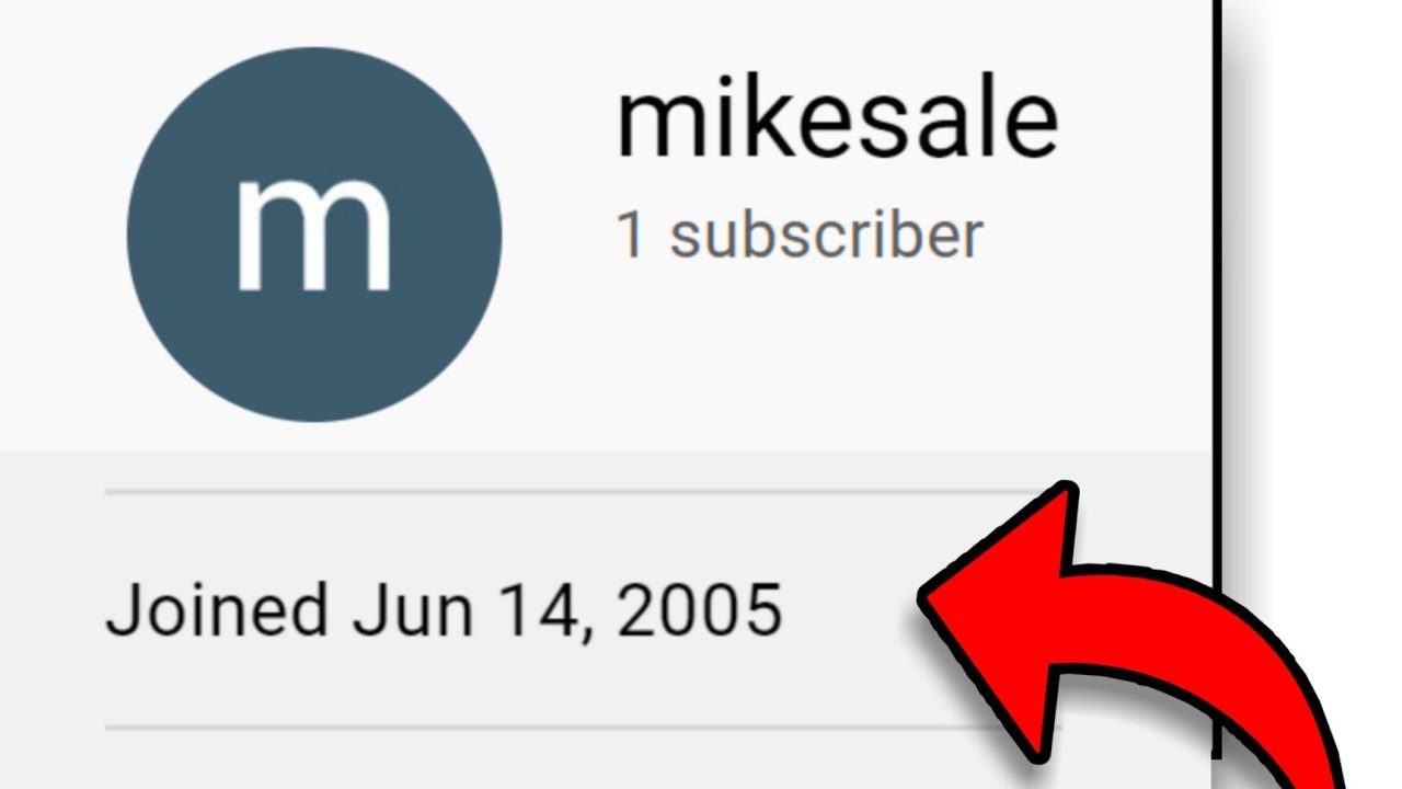 What is the Oldest and Least Subscribed YouTube channel?