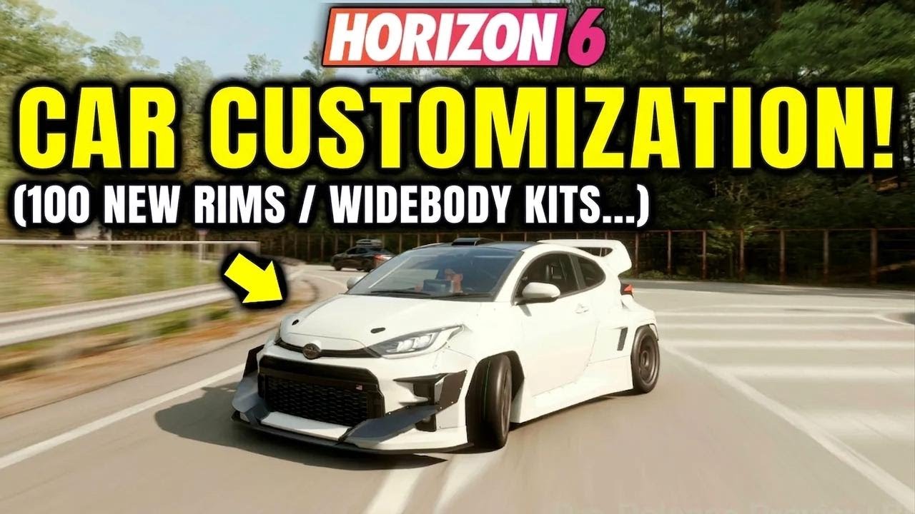 FORZA HORIZON 6: Ultimate Car Customization&mdash;Widebody Kits, Rims, Spoilers & More!