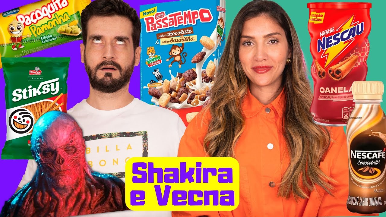 PROVANDO GULOSEIMAS do MERCADO | PAÇOCA de PAMONHA, NESCAU CANELA, PASSATEMPO CEREAL e mais