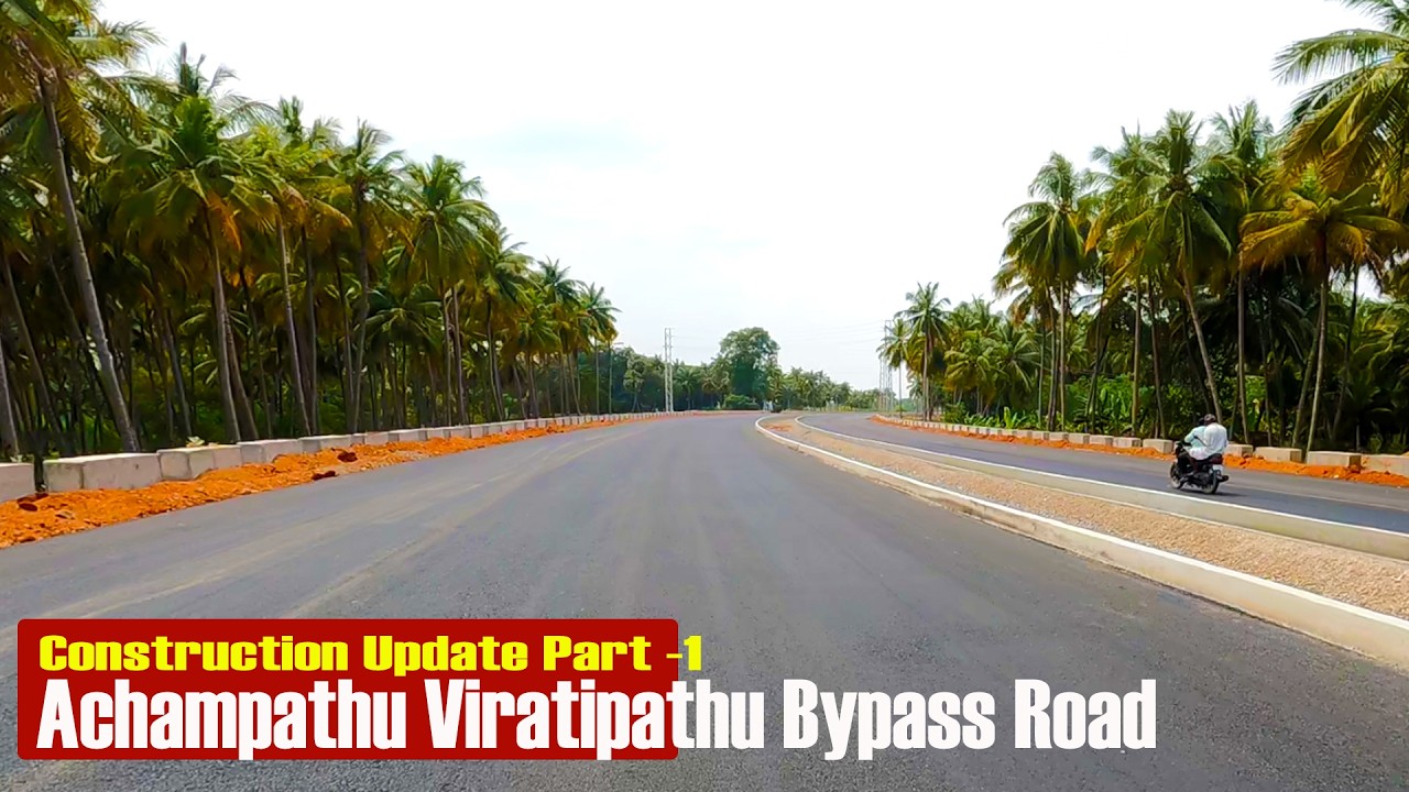 🔴 Achampathu Viratipathu  Bypass Road  | NH85 Madurai - Bodi - Cochin National Highway | Part 1