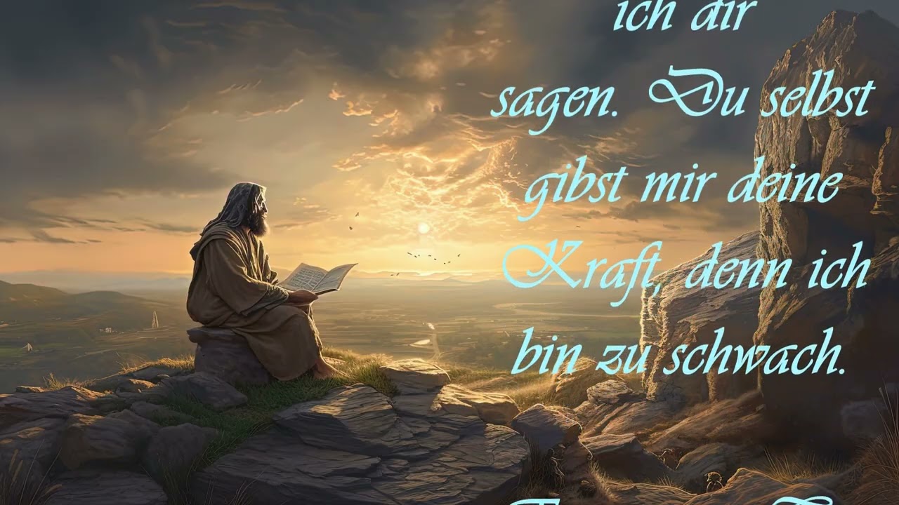 Ein neuer Tag beginnt, und ich freu mich