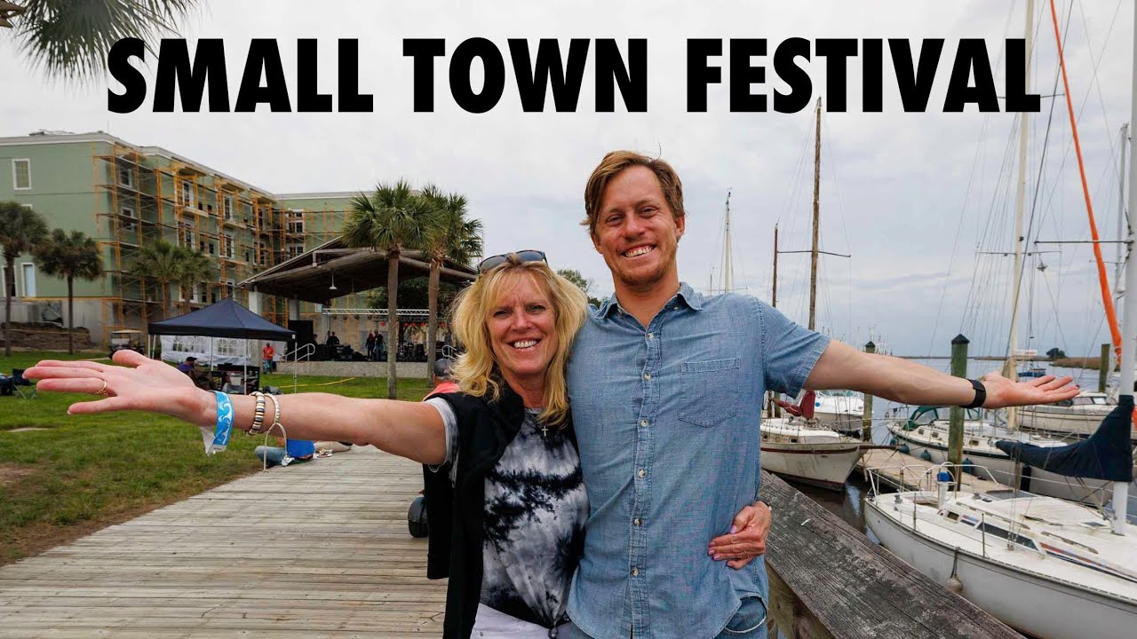 Exploring Darien's Blessing of the Fleet Festival (Fried Food, Live Country Music, and Fireworks)