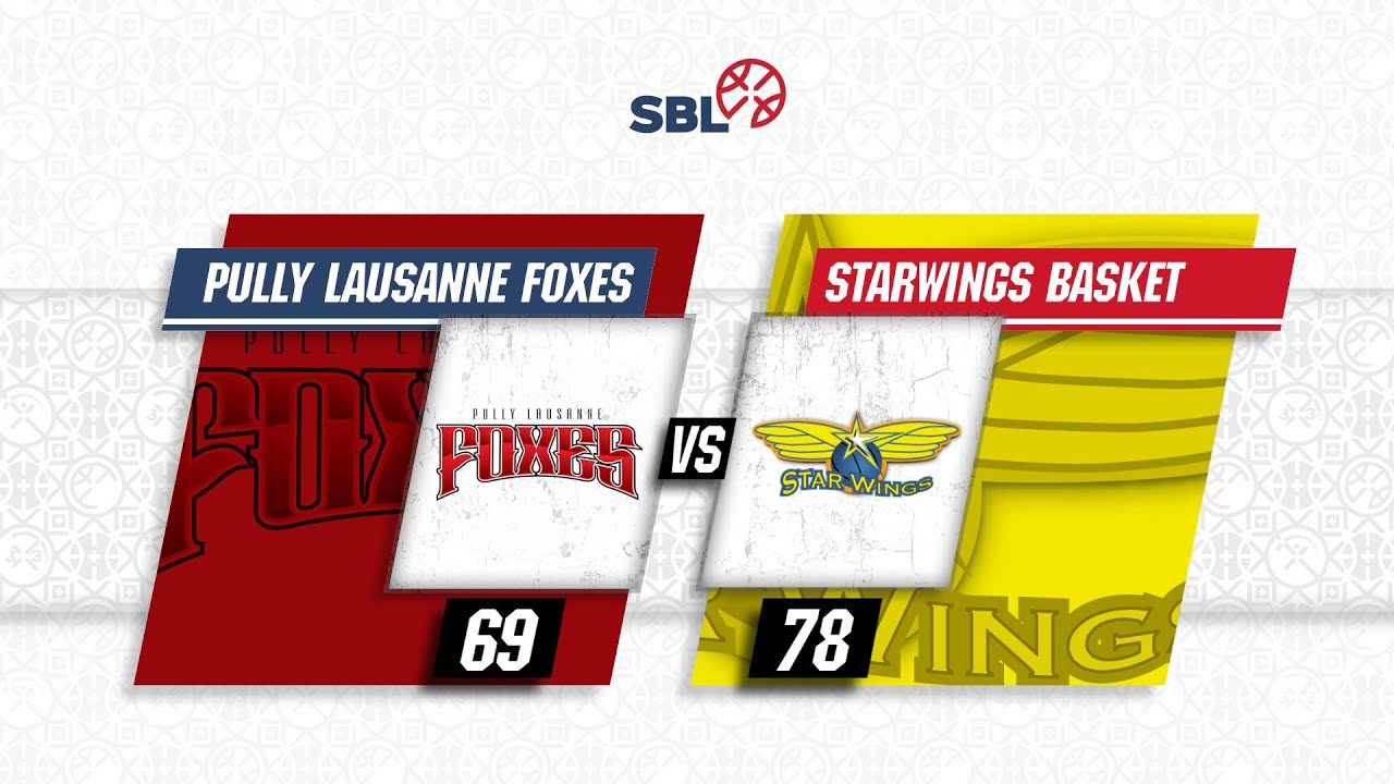 Pully Lausanne Foxes vs. Starwings Basket - Game Highlights