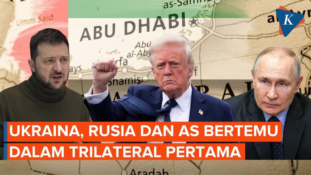 Ukraina, Rusia, dan AS Sepakat Gelar Pembicaraan Trilateral Pertama