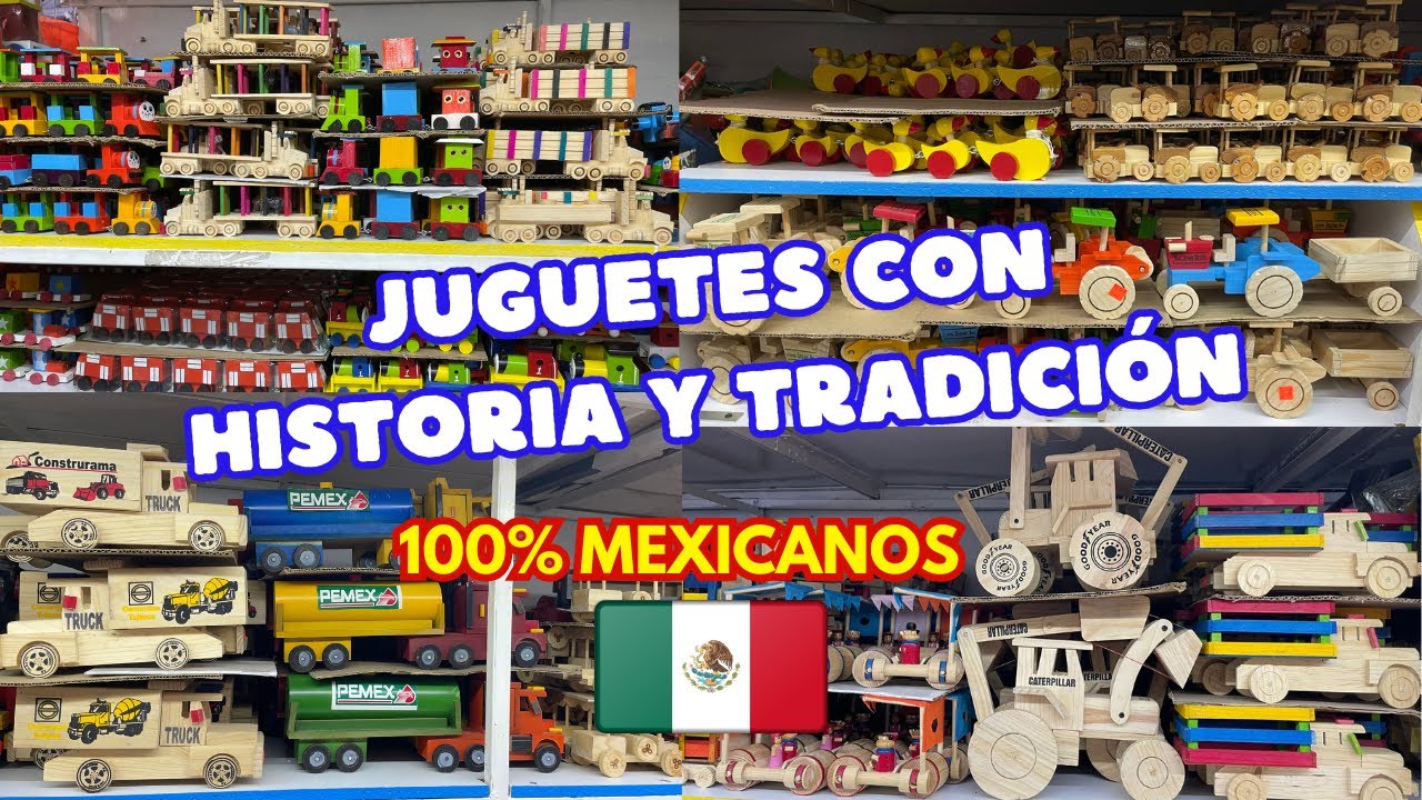 Juguetes Artesanales de Madera Hechos en México