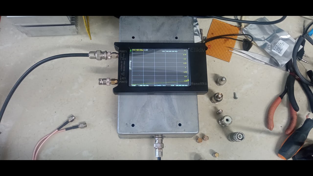 Armando una carga Fantasma 50 OHM  RF con un resistor 250N50