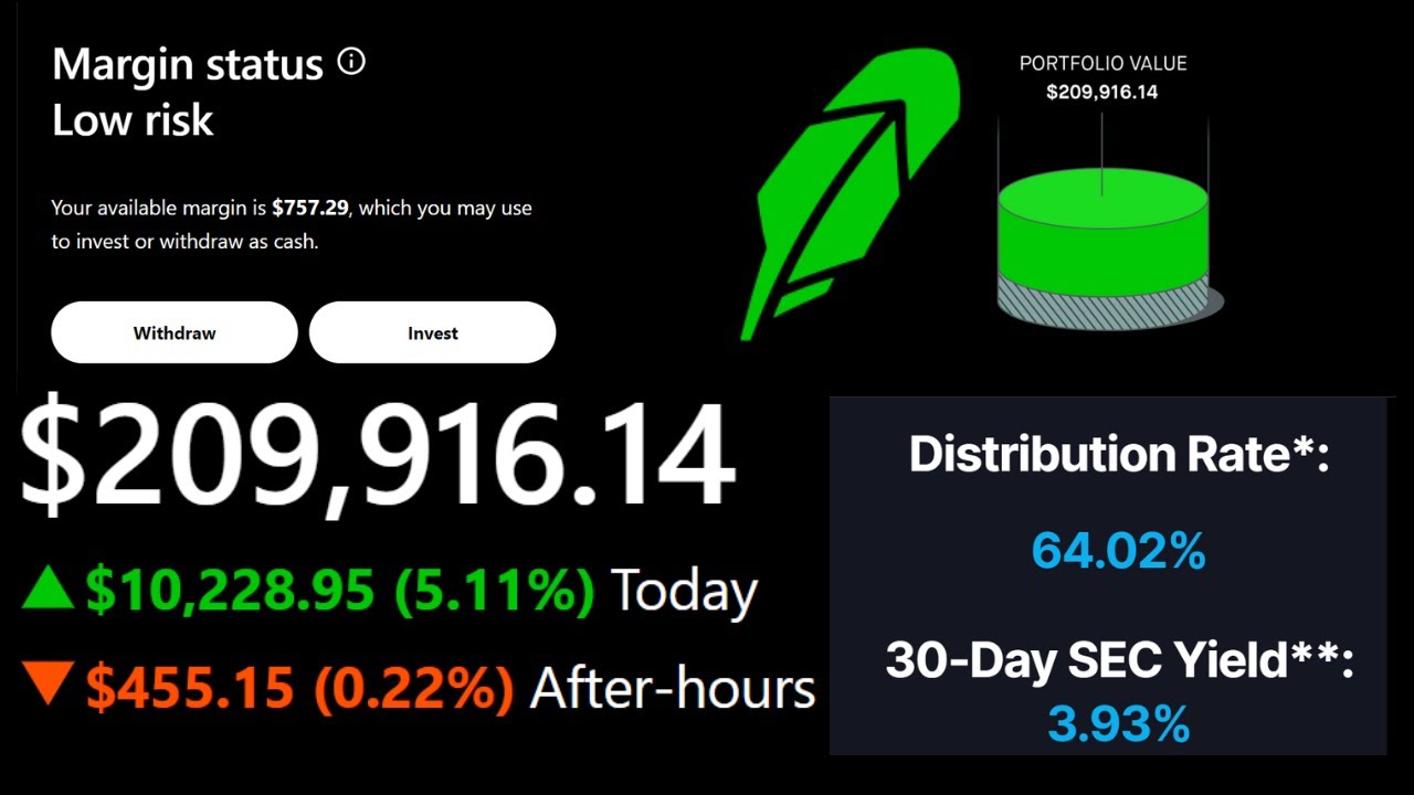 I Invested In TSLY for 6 Months Using Margin Here are the Results... High Dividend Investing