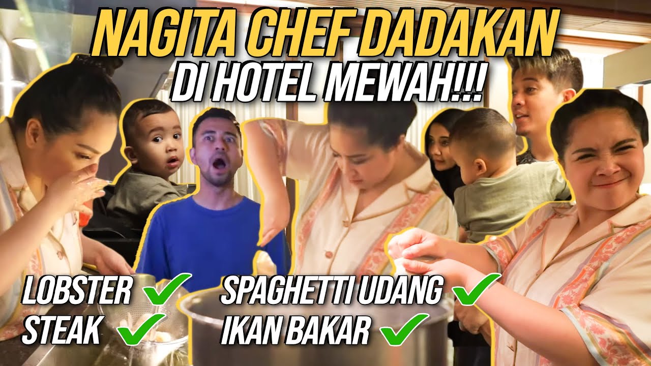 BUKAN NAGITA KLO GAK BORONG SUPERMARKET!!! MAKAN MALAM SPESIAL BUATAN CHEF NAGITA....