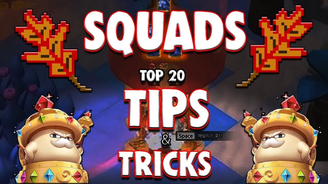 Top 20 Tips & Tricks for Squad Mode! [MapleStory 2 Mushking Royale]