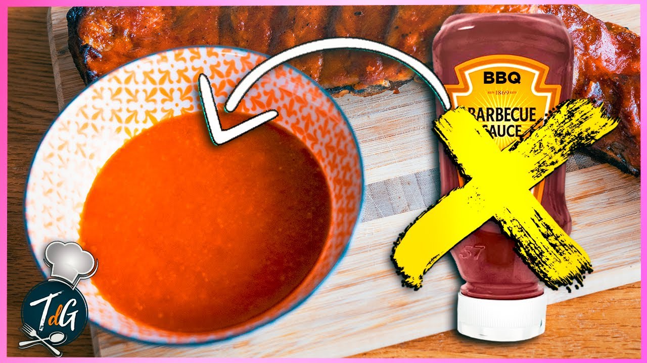 La MEJOR Salsa Barbacoa CASERA en MENOS de 1 MINUTO!!