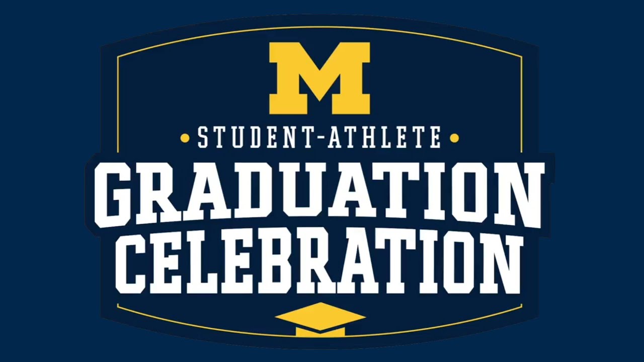 Michigan Athletics Graduation 2025