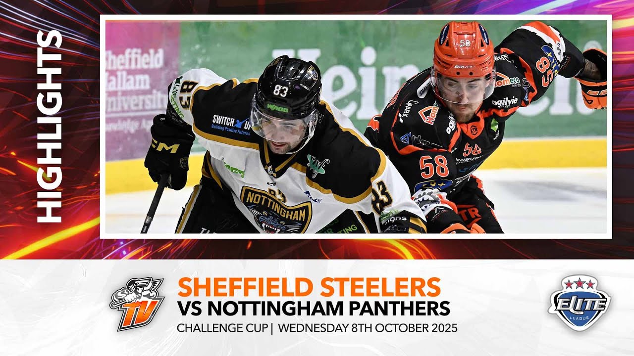 Sheffield Steelers v Nottingham Panthers - Challenge Cup - 8th October 2025