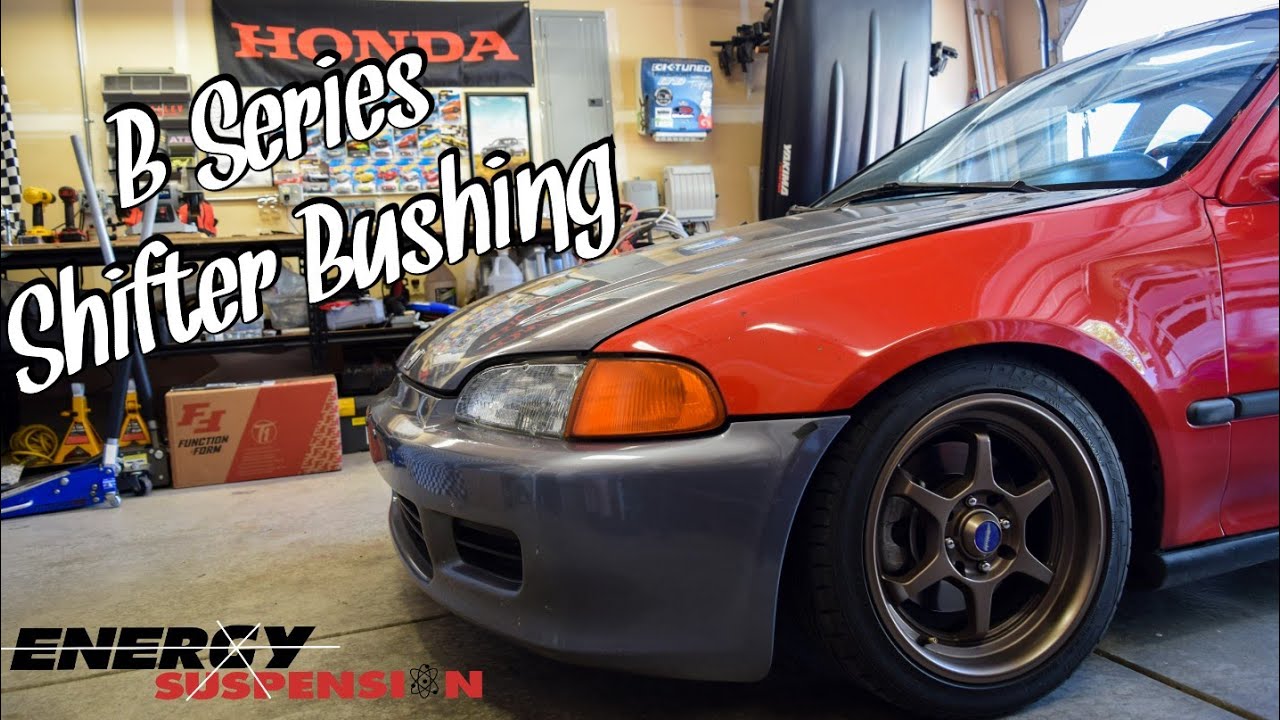 B Series Shifter Bushing Replacement - Project Civic EJ1 - Energy Suspension