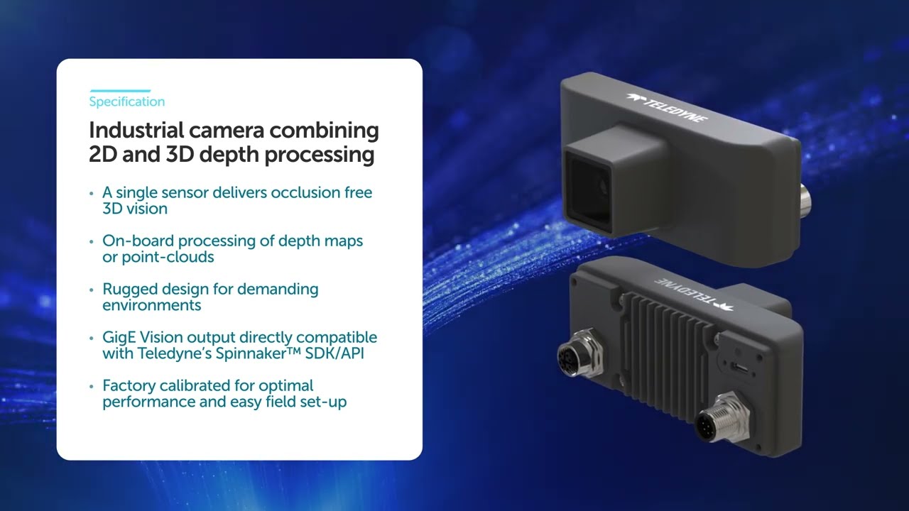 Perciva 5D camera - combining 2D images and 3D depth processing
