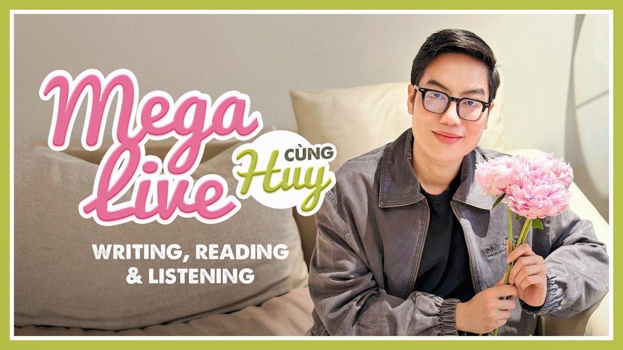 [MEGALIVE] Cùng Huy Forum 9.0 IELTS đi 3 kỹ năng Wri, Read, Lis | THE FORUM CENTER