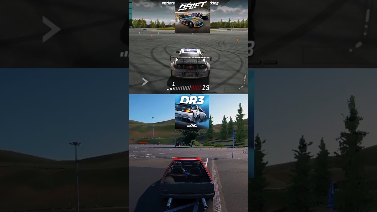 Torque Drift VS CarX Drifting 3 which one is good? #drifftinggame #driftcar #gamingshort