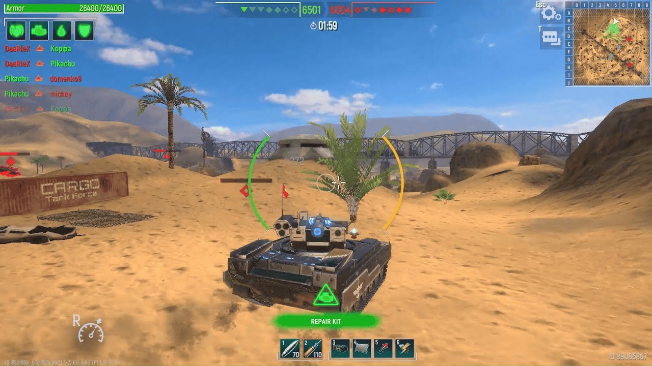Tank Force: 2x5 to 1x5 - Happy New Year