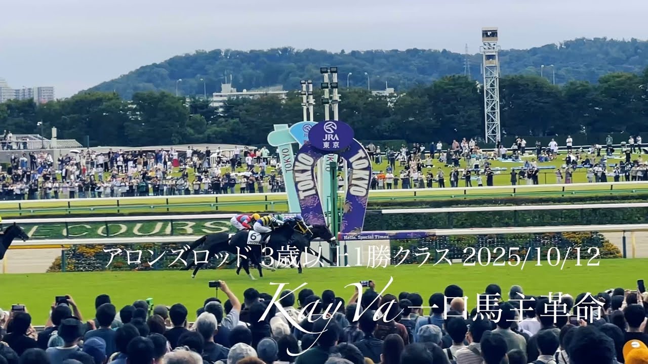 アロンズロッド 3歳以上1勝クラス 2025/10/12 一口馬主革命