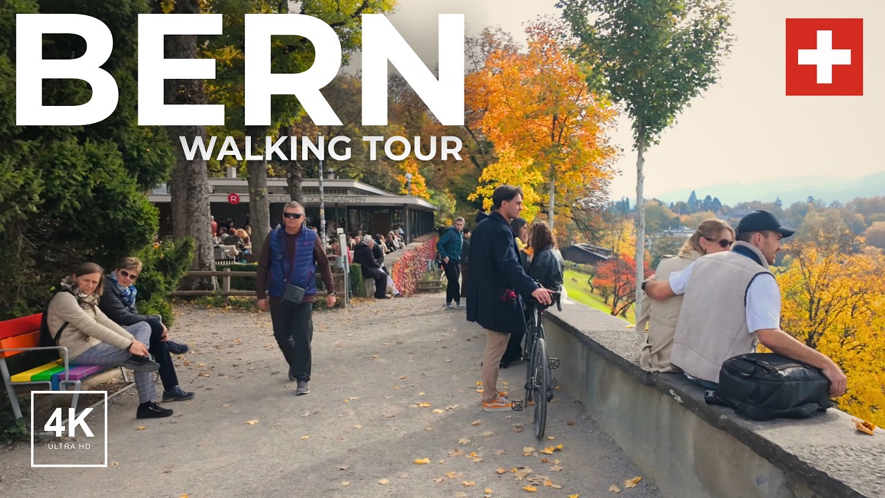Bern Old Town, Switzerland | 4K Walking Tour (2025)