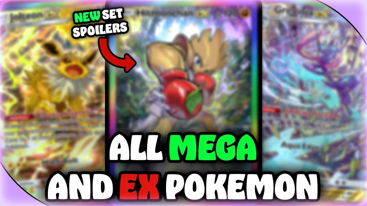 Все НОВЫЕ карты EX и Mega для Mega Rising Pokemon TCG Pocket | Первые впечатления