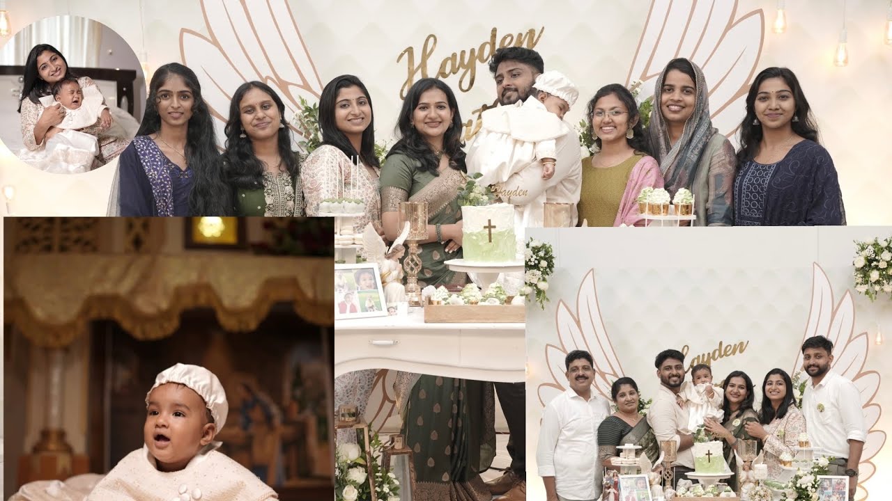 Callme Hayden|Mathu&rsquo;S BaptismHighlights Ashoka Inn|​⁠#baptism#keralachristian Baptism#6monthsbaby