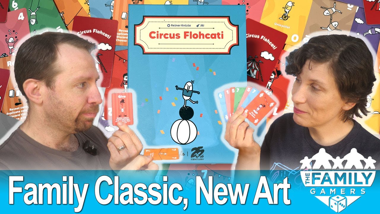 Circus Flohcati - new edition board game review