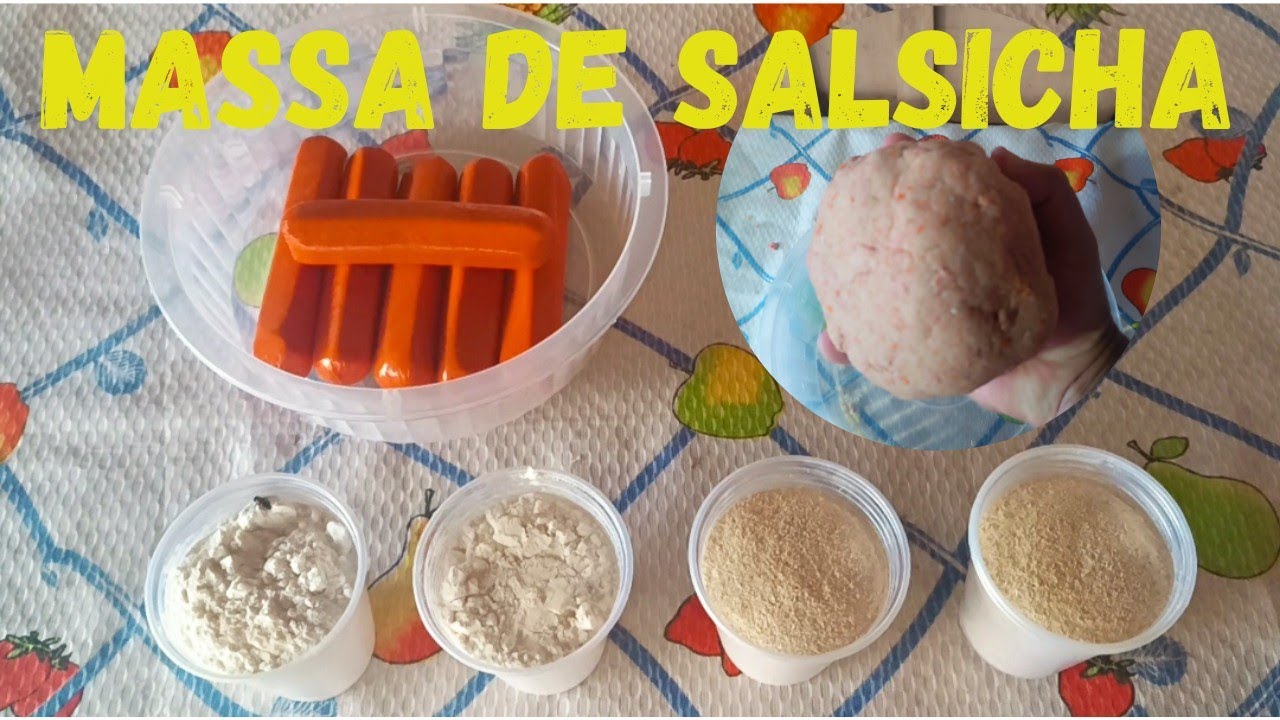 MASSA DE SALSICHA PEGADEIRA PARA PESQUEIRO 