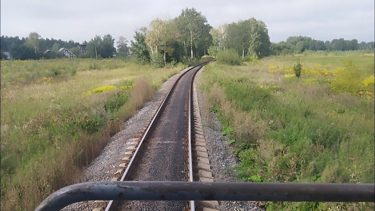 Поездка на тепловозе ТГМ6В.