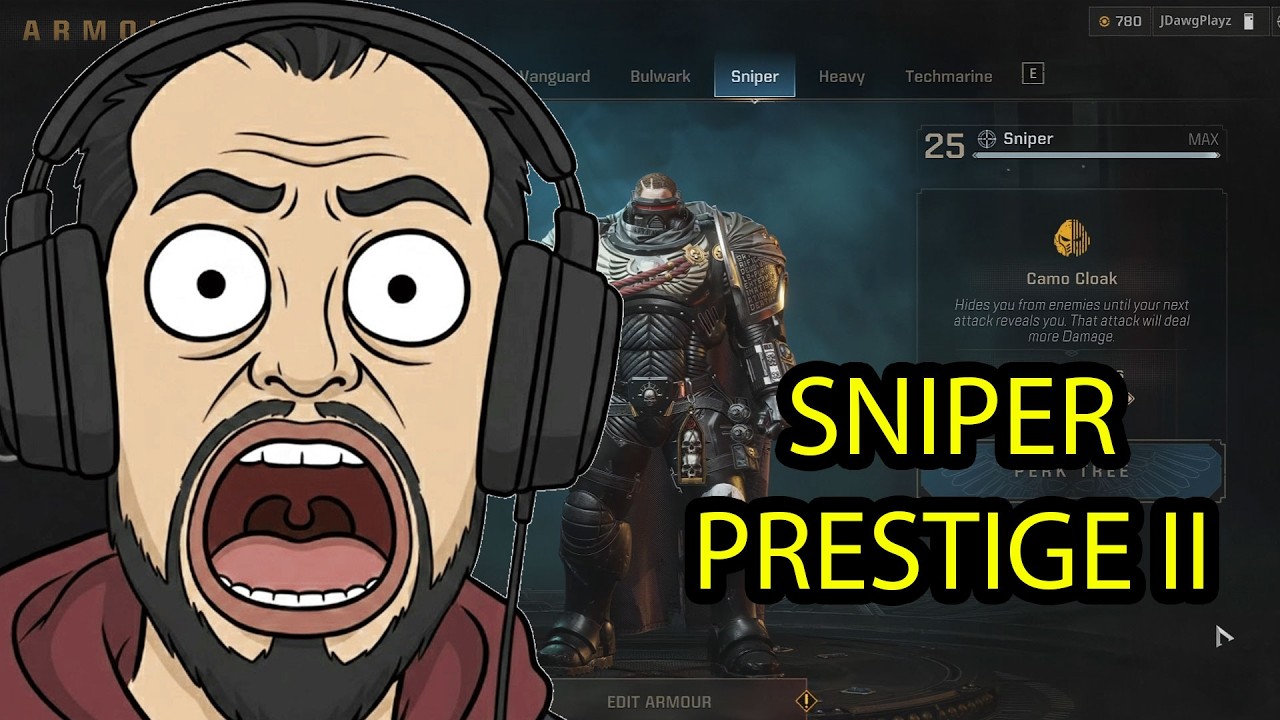 SPACE MARINE 2 | Prestige II Level 25 Sniper EXP Grind Stream! - Operation Missions and Challenges