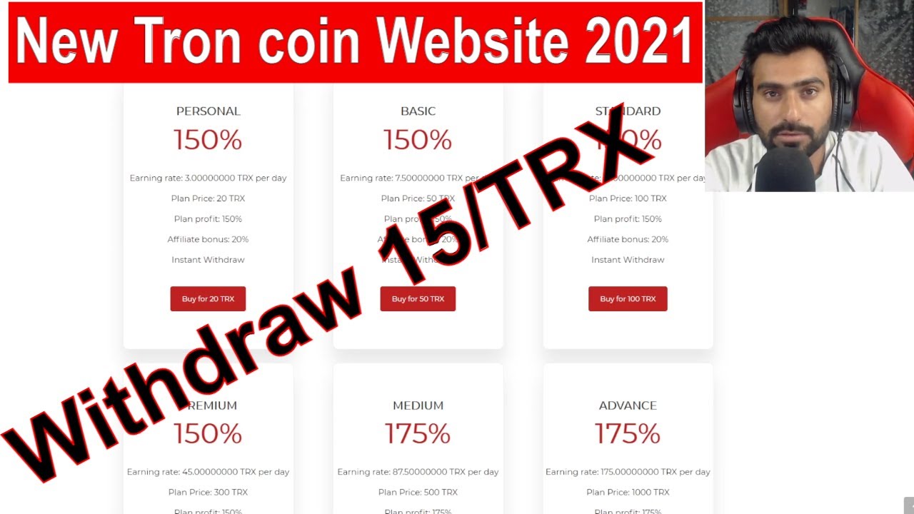 Earn free Tron coin cloud mining site 2021 l earn free Tron coin 2021 l #earnfreetroncoin
