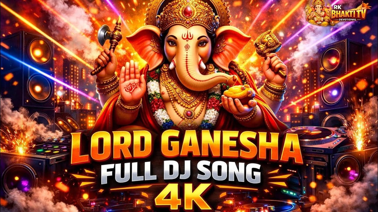 RK BHAKTI TV | LORD GANESHA FULL SONG | DJ SONG | HINDI DEVOTIONAL SONG | GANESH FESTIVAL
