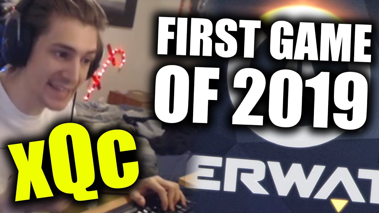 xQc IS BACK, FIRST GAME OF 2019 (First placement game)