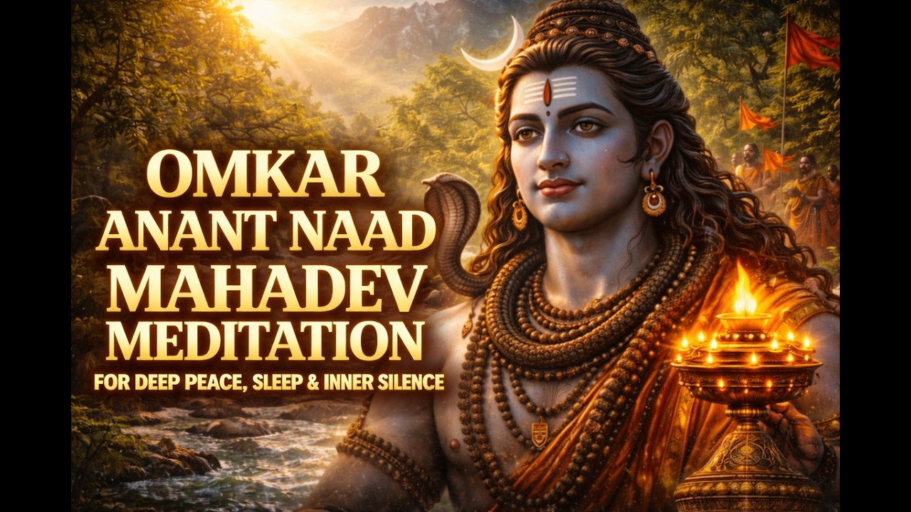 Omkar Anant Naad | Mahadev Meditation for Peace & Inner Silence