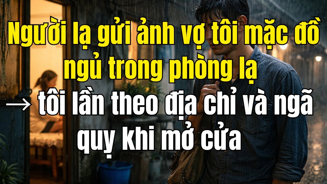 Một bức ảnh nặc danh đã khiến tôi nghi ngờ vợ, để rồi sự thật sau cánh cửa khiến tôi quỵ ngã..